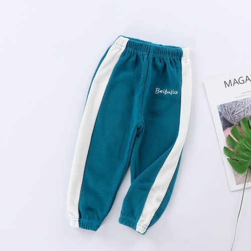 Children's Casual Pants Spring and Autumn Sweatpants Baby 2024 Girls' Pants Boys' Sports Pants Children's Pants Medium and Large Children's Clothing Pants