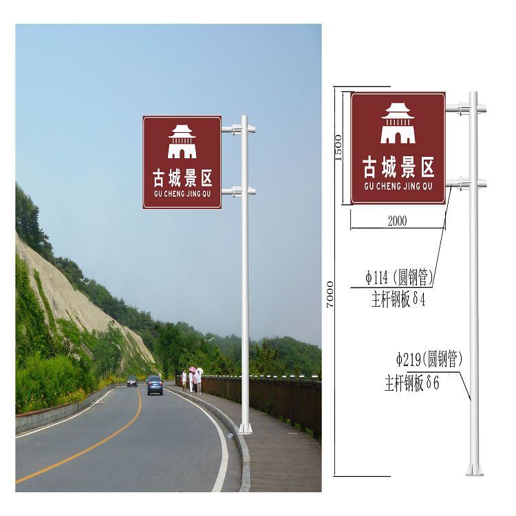 供应监控杆 圆锥监控杆 监控杆生产厂家 红绿灯监控杆 监控立杆