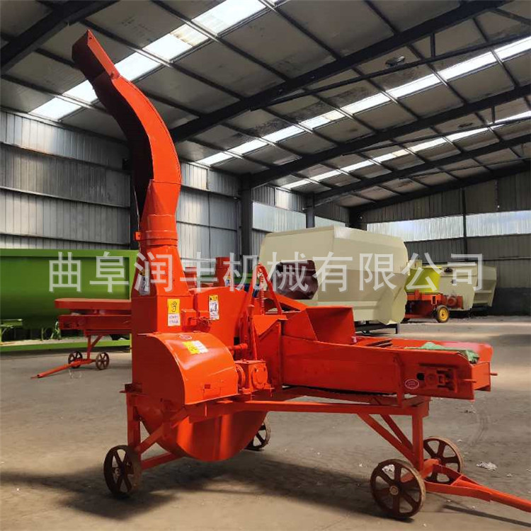 全自动玉米杆铡草机 秸秆揉丝机参数 家用两吨铡草机饲料机