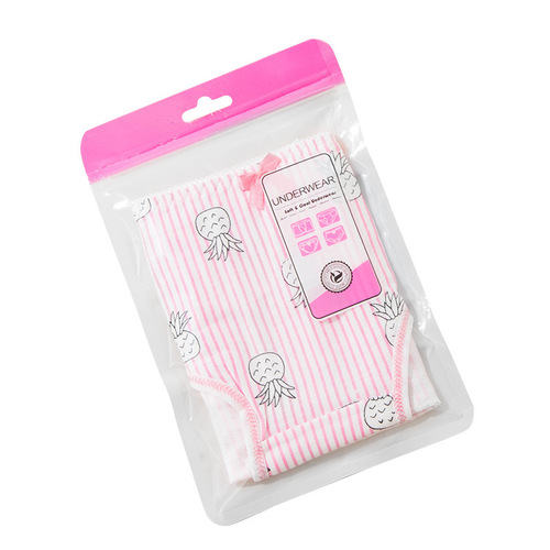 Underwear packaging bags, exquisite semi-open packaging bags for 1 to 5 pieces, underwear self-sealing high-end universal gift bags