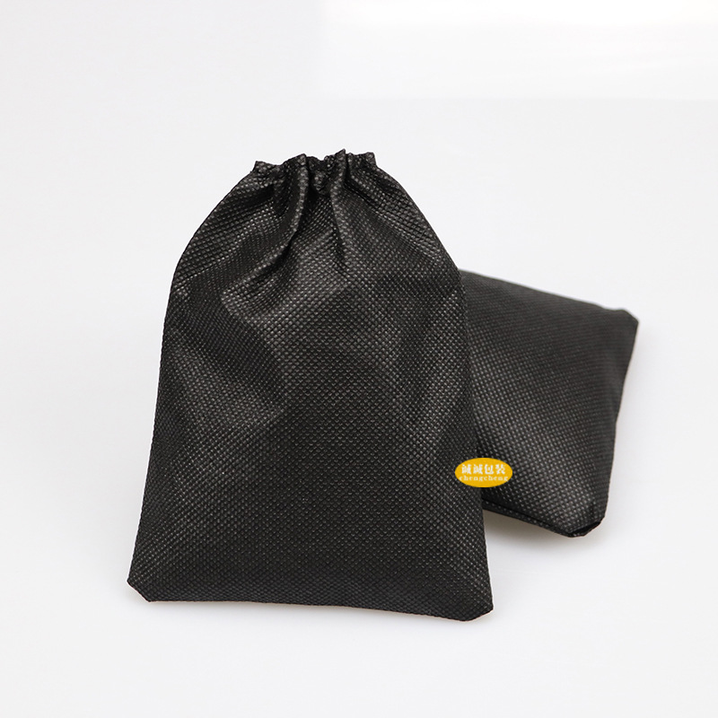 现货无纺布束口袋防尘收纳套口袋小机器玩具防刮花保护布袋可定货