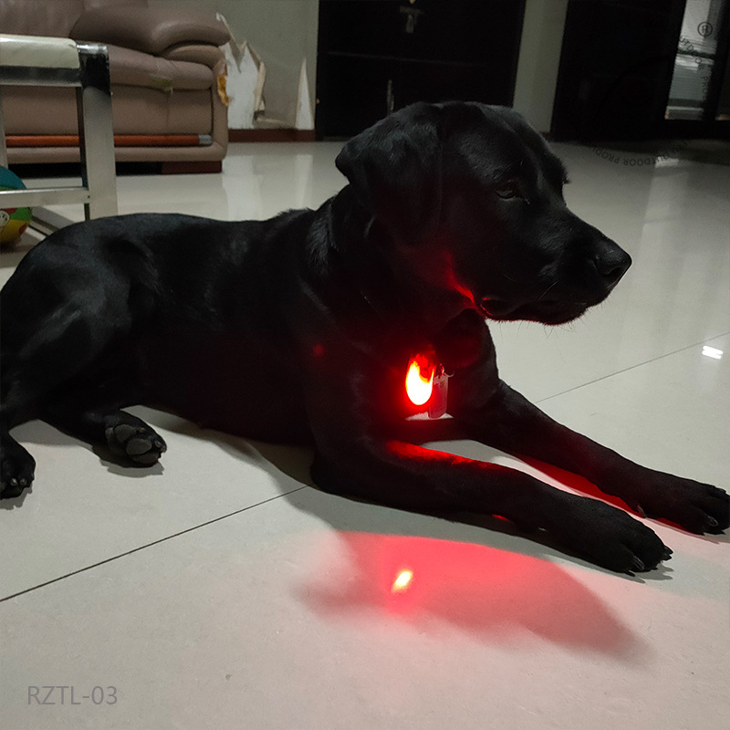 2020新款跨境专供反光磁吸夹灯 LED发反光宠物识别灯 LED宠物灯