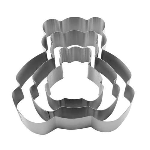 RYJ 4-inch 6-inch 8-inch stainless steel mousse ring set cake mold heart-shaped mousse cake ring baking utensils