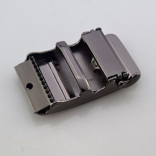 Inner wear alloy Korean version automatic buckle men's casual card slot belt head running street stall exhibition pants belt head wholesale