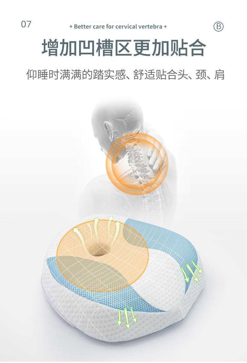 记忆棉颈椎枕