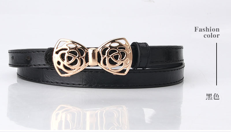 Sweet Butterfly Gold Buckle Belt display picture 9
