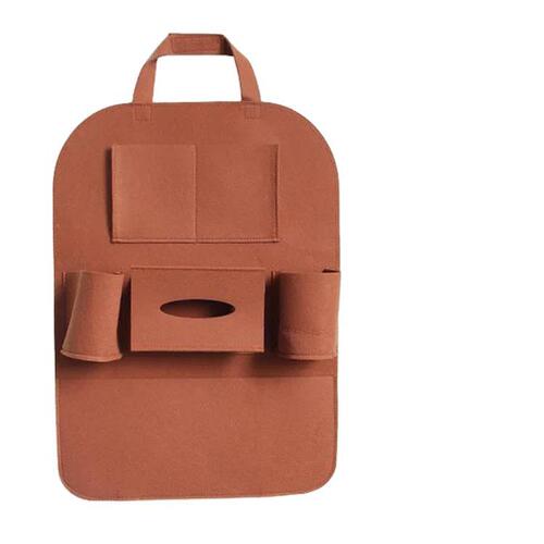 Car Interior Supply Wholesale Felt Car Seat Storage Bag Organizer Car Seat Storage Bag Multifunctional Car Seat Storage Bag