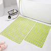 Bathroom foot pad bath shower anti -falling ribbon hollow toilet door pad water pad TPR bathroom anti -slip pad