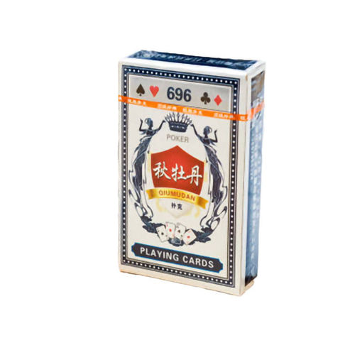 Playing cards poker card game home general playing cards chrysanthemum one or two yuan shop supply