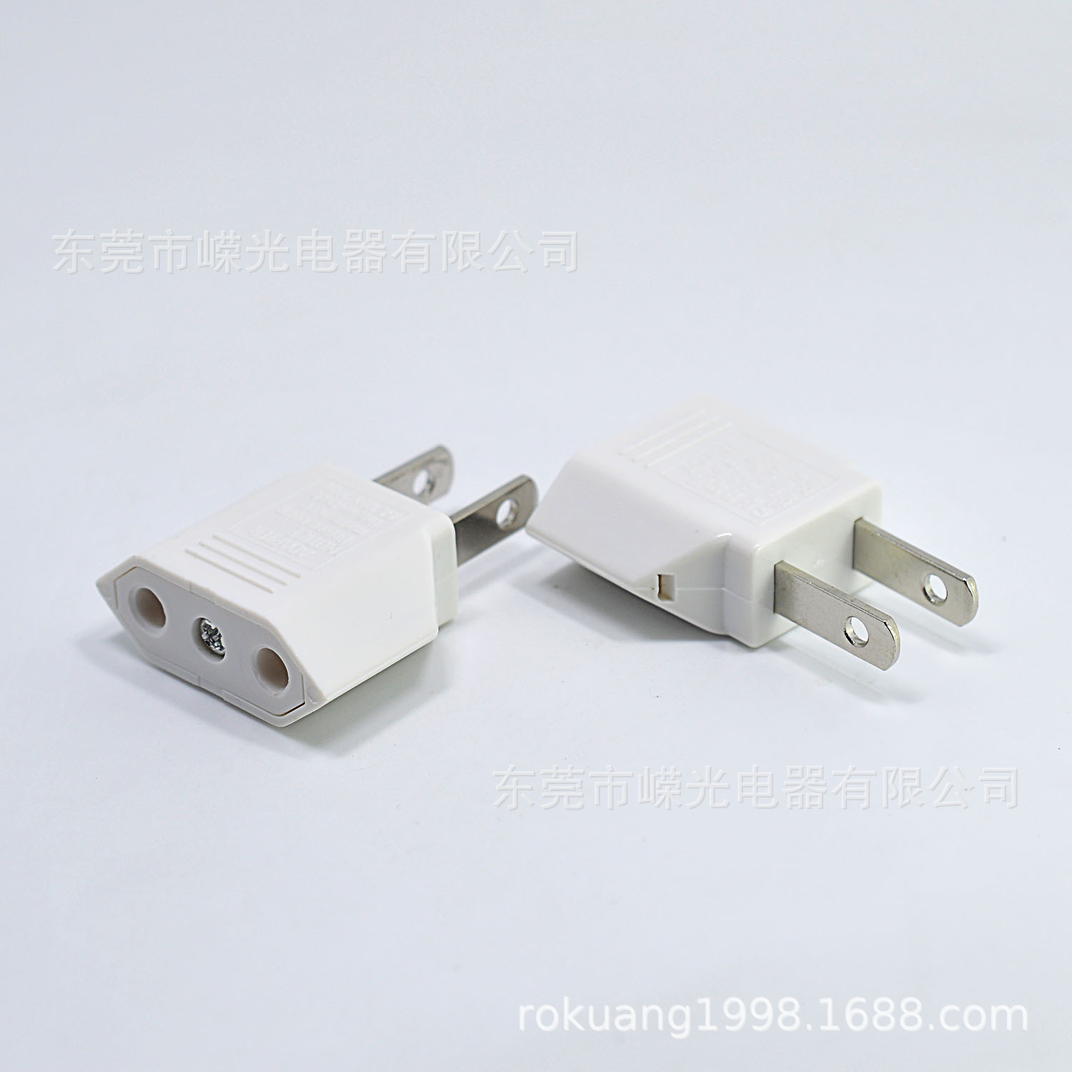 9618-1厂家供应转换插头 转换插座 欧式转美式 全铜材质转换插头