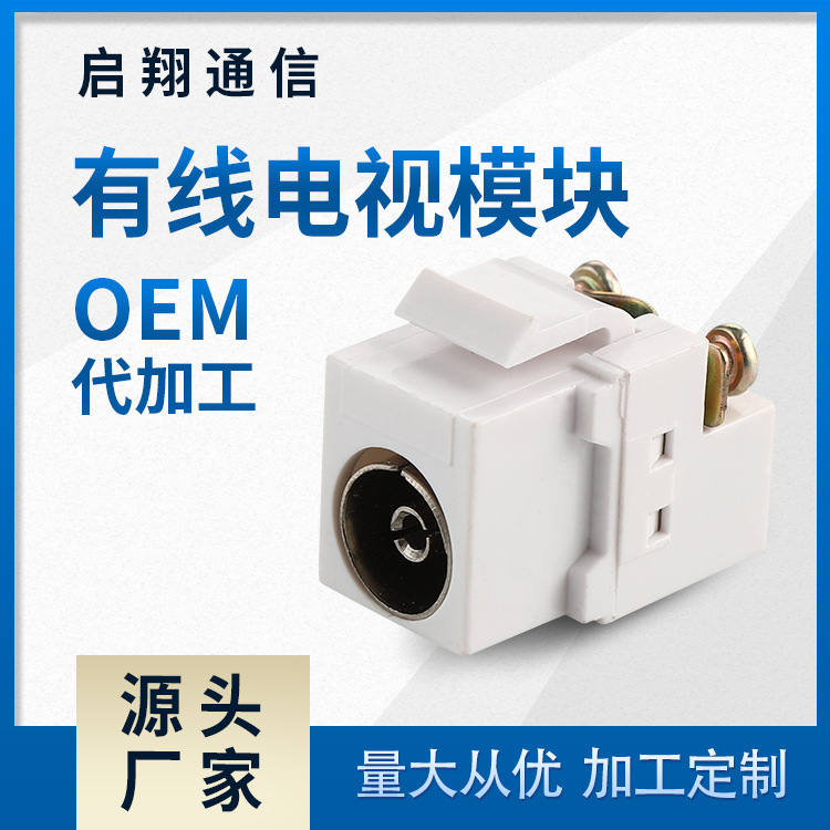 批发网络接口模块 有线电视模块电脑电视广播模块系统语音模块