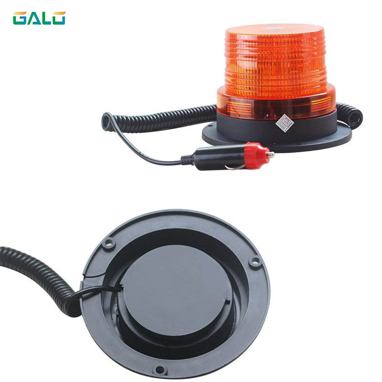 汽车车顶灯工程车校车安全警示灯高亮磁吸顶LED爆闪灯频闪作业灯