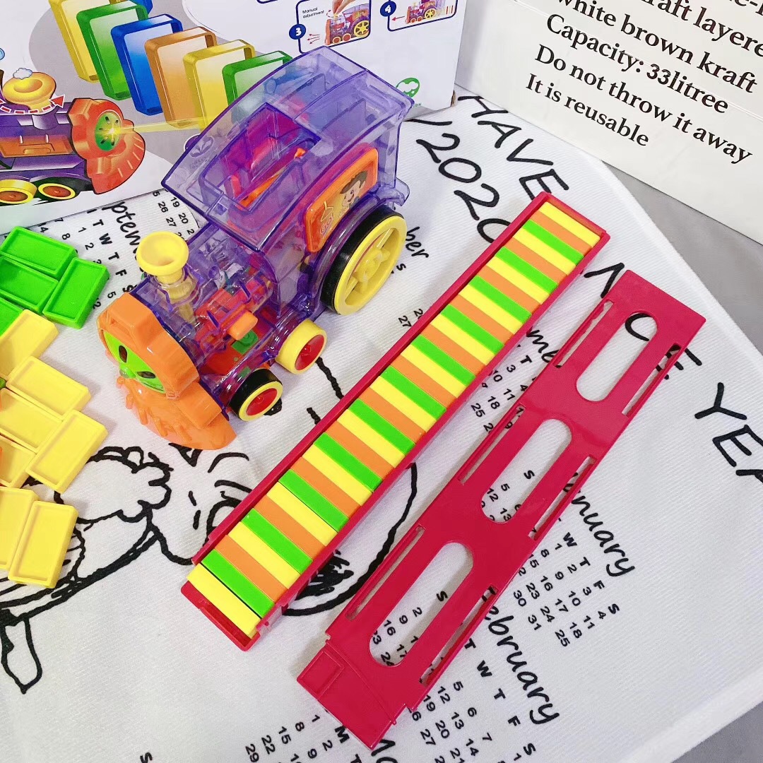 Dominoes puddle jumper automatic Delivery 3-6-8 children Puzzle Electric Licensing puddle jumper Toys