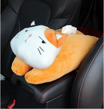 Car tissue box/set – supplies - kitten