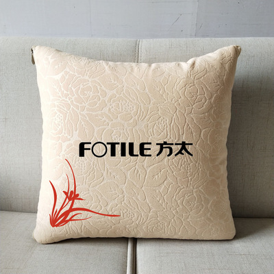 商业礼品定制两用抱枕被子汽车居家沙发靠枕房地产定做LOGO抱枕|ms