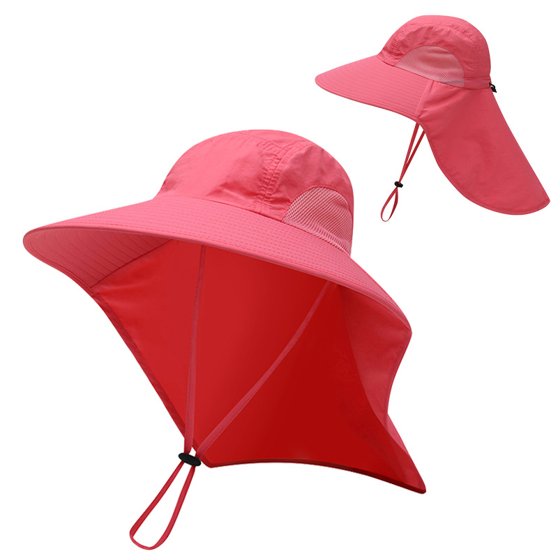 Unisex Fashion Solid Color Wide Eaves Bucket Hat display picture 3