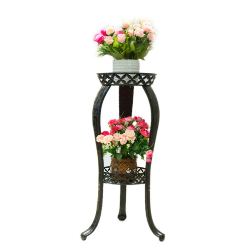 82# Thickened European Multi-layer Pothos Hanging Plant Stand with Iron Wrought Flower Stand for Living Room Balcony Indoor and Outdoor Floor Plant Pot Stand