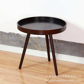 北欧茶几创意家具小户型客厅楠竹沙发边几 简约ins现代组合茶几桌