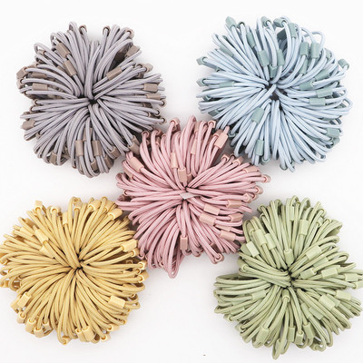 带扣六角儿童发圈 小女孩扎头发皮筋发圈DIY手工头绳饰品配件材料|ru