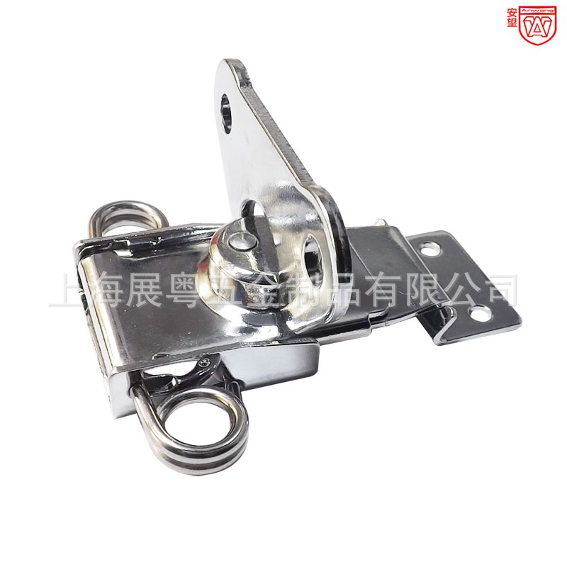 No agujero gran cilindro de cerradura hebilla caja de aire mariposa cilindro de cerradura caja de madera hebilla de mariposa caja de herramientas hebilla