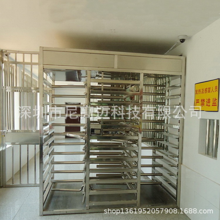 珠海校园十字旋转 广州车站十字滚闸 海南军区栅栏式掌纹旋转门