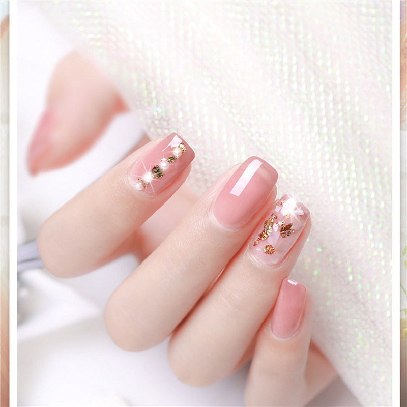 Nail Art oro plata hoja de papel DIY decoración de uñas suministros ultrafino papel de oro papel de impresión pegatinas de papel transfronterizo exclusivo