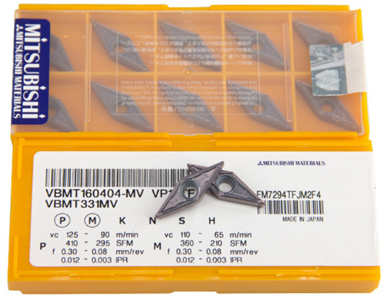 日本三菱 VBMT160404-MV VP15TF数控刀片VBMT160408-MV VP15TF现