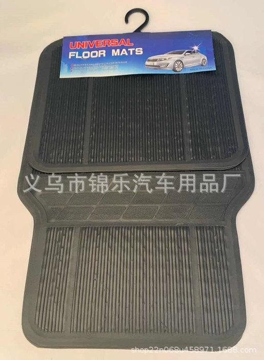 Новый продукт Автомобильный Универсальный коврик для ног из ПВХ Four Seasons Универсальный водонепроницаемый нескользящий автомобильный коврик для ног пластиковый износостойкий автомобильный коврик для ног