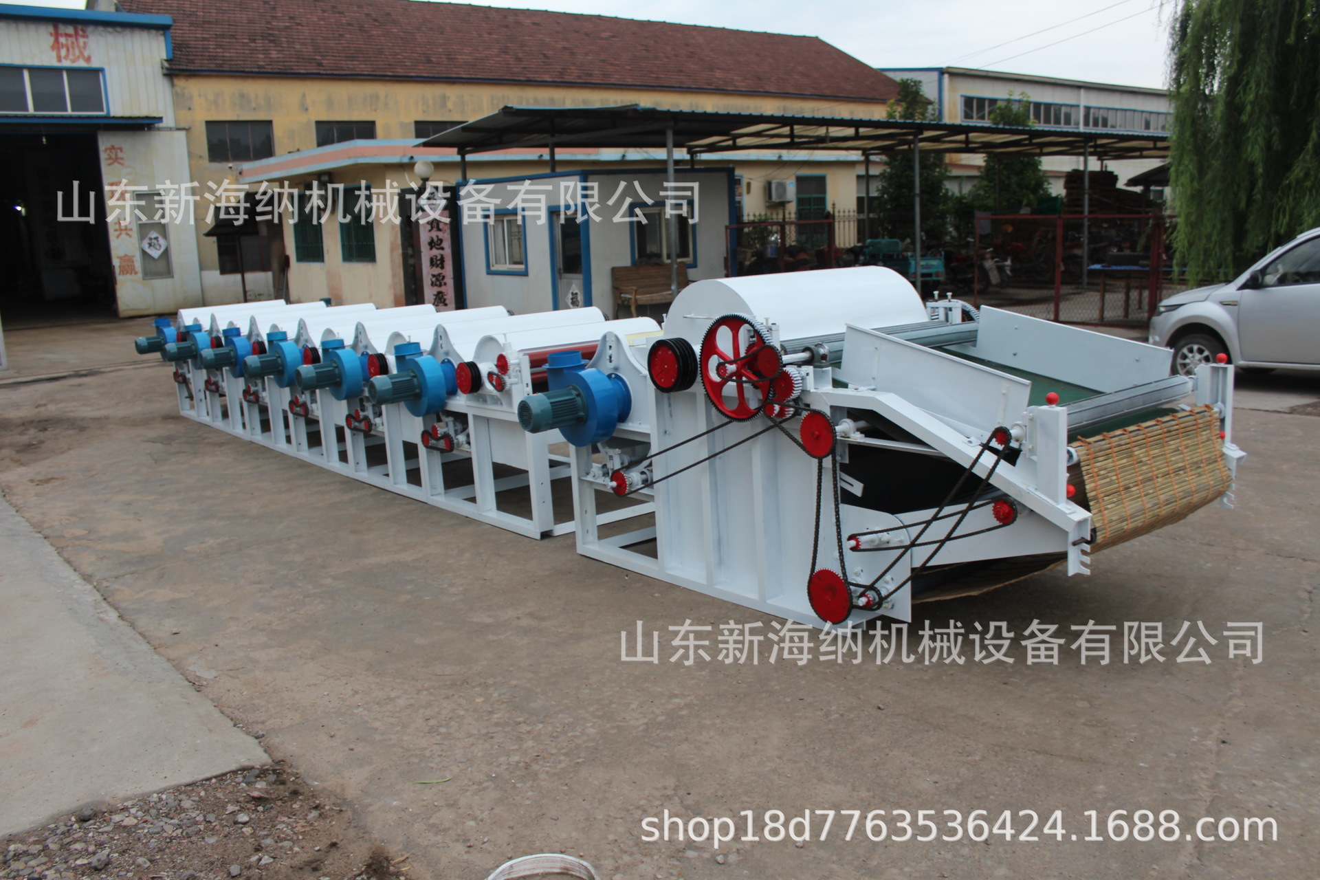 现货供应纤维回收生产线 无纺布废旧服装纤维回收生产线 纺织设备