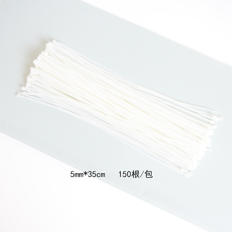 Ramo de la tienda de flores de plástico fijo cinturón de unión de nylon autobloqueante cable cinturón hebilla flor material de embalaje