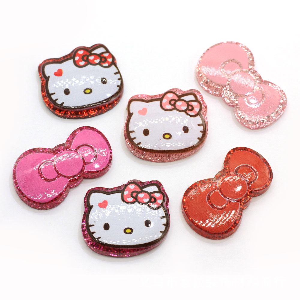 Cartoon accessory with bow