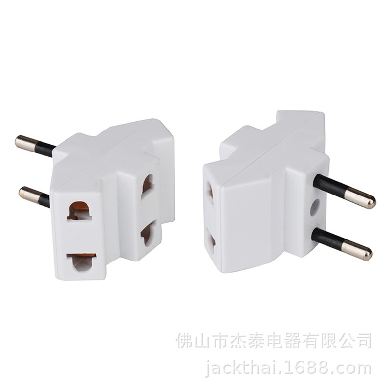 EU TO  US TRAVEL ADAPTER,欧标一转三转换插座,欧洲插头转三位座
