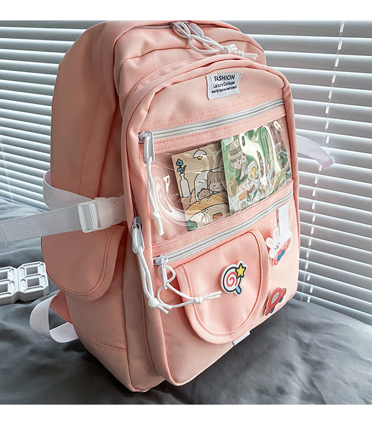 Cute Transparent Funny Soft Backpack display picture 60