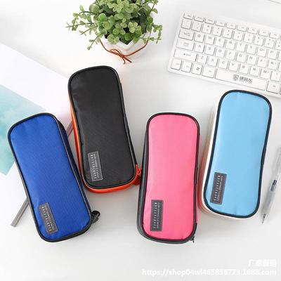 Pencil bag multi-function three layers Pencil box Simplicity student originality waterproof Stationery High-capacity customized logo pattern