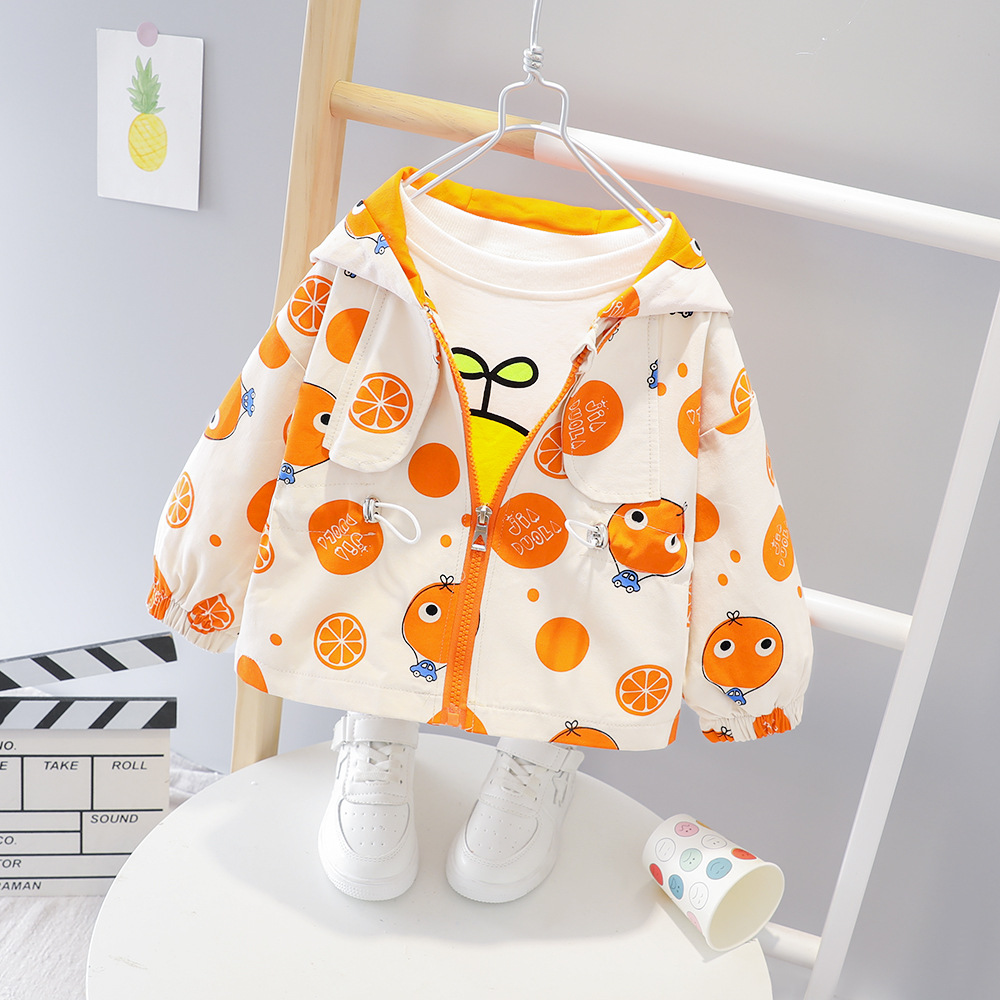 2020 Autumn New Children's Clothing Jacket for Boys and Girls, Cute Zipper Sweater Windbreaker, Dropshipping Available 1416