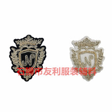 欧版西服装饰仿印度丝手工章仔布贴服装辅料贴标厂家直销