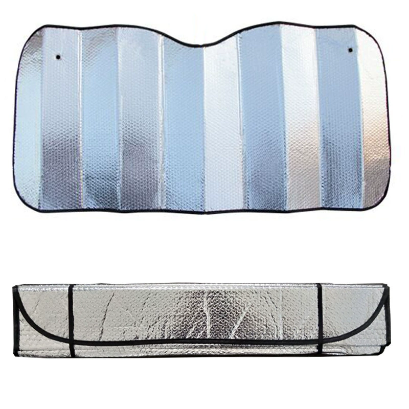 Factory Source Automobile Aluminum Foil Bubbles Drinking Vehol Sunscalery Board Remedial heat insulation Sun file OEM customization
