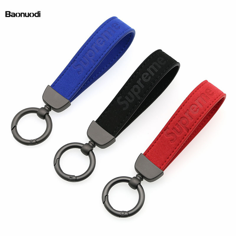 Microfiber Leather Raised Car Keychain Simple Frosted Leather Horseshoe Key Ring Laser logo Promotional Gift Microfiber Leather Raised Car Keychain Simple Frosted Leather Horseshoe Key Ring Laser logo Promotional Gift