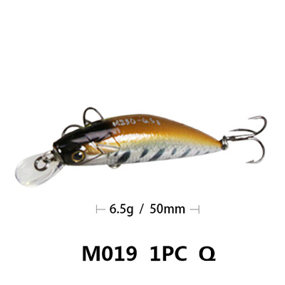 Sinking Minnow Fishing Lures 55mm 6.5g Hard Plastic Baits Fresh Water Bass Swimbait Tackle Gear