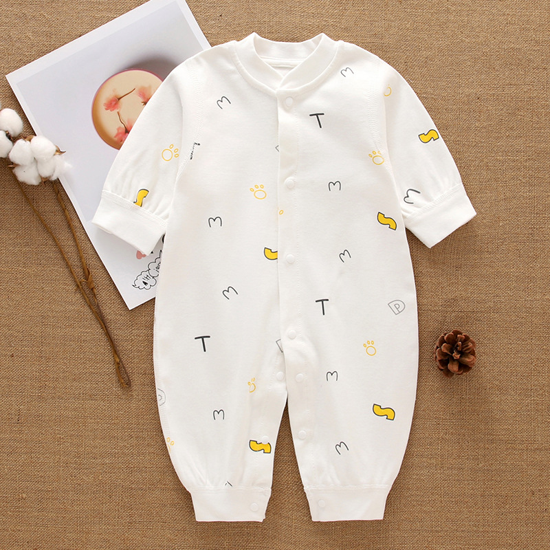 Factory direct sale baby one-piece cotto...