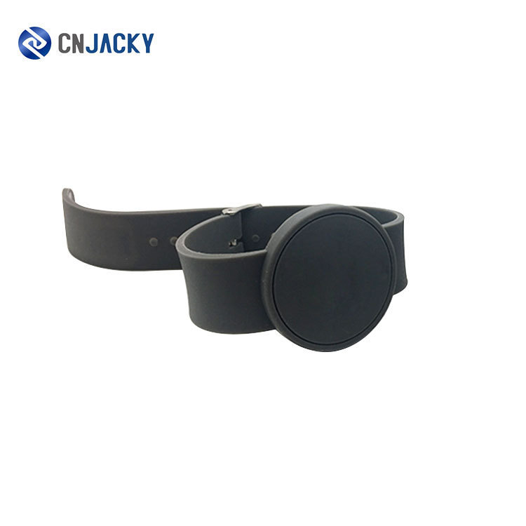 定制RFID双频硅胶手腕带TK4100芯片ID/IC游泳桑拿健身nfc运动手环