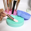 Silica gel hygienic storage system, brush, stand, storage box, tubing, with little bears