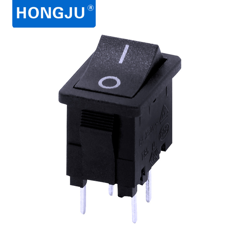 厂家直销 两挡4脚船型开关10A/125V 21*15mm防水翘板开关