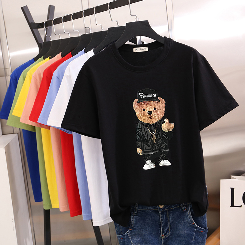 Short sleeved T-shirt pure cotton Easy 2020 Summer new Korean Edition student ins Ultra-fire Daisy jacket half sleeve