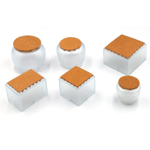 Silent silicone table foot pads, thickened table and chair leg covers, table foot protection pads, chair leg protection covers, chair pads
