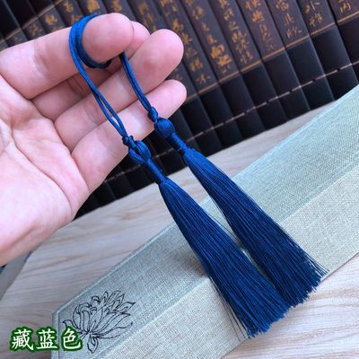 China Edgeworthia Pendant tassels Hanging ear Refinement Polyester Yarn Anti wrinkle vertical tassels Ears