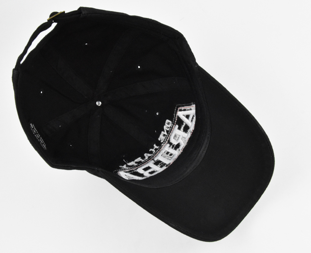 Baseball Cap For Men Embroidered Shark Letter Duckbill Sun Hat_voghion.com