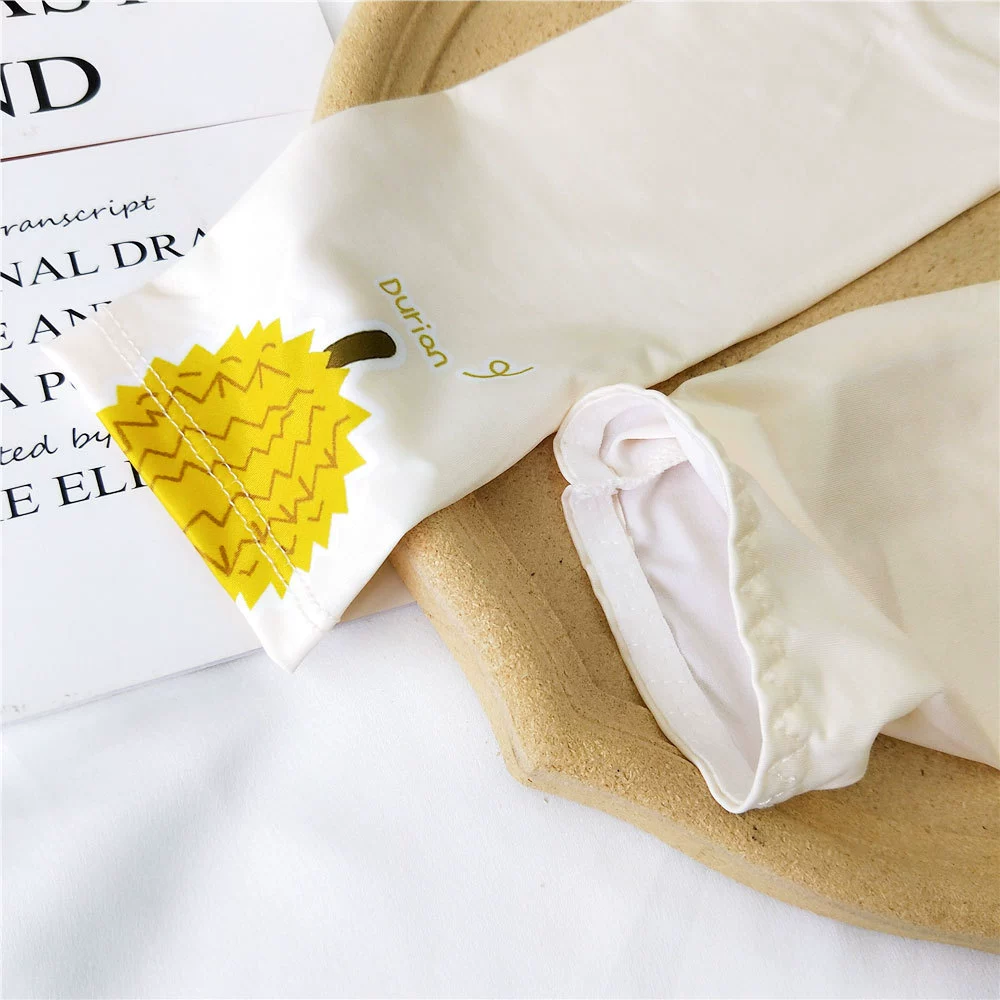 Fruit silk summer sleeves, set, sun protection