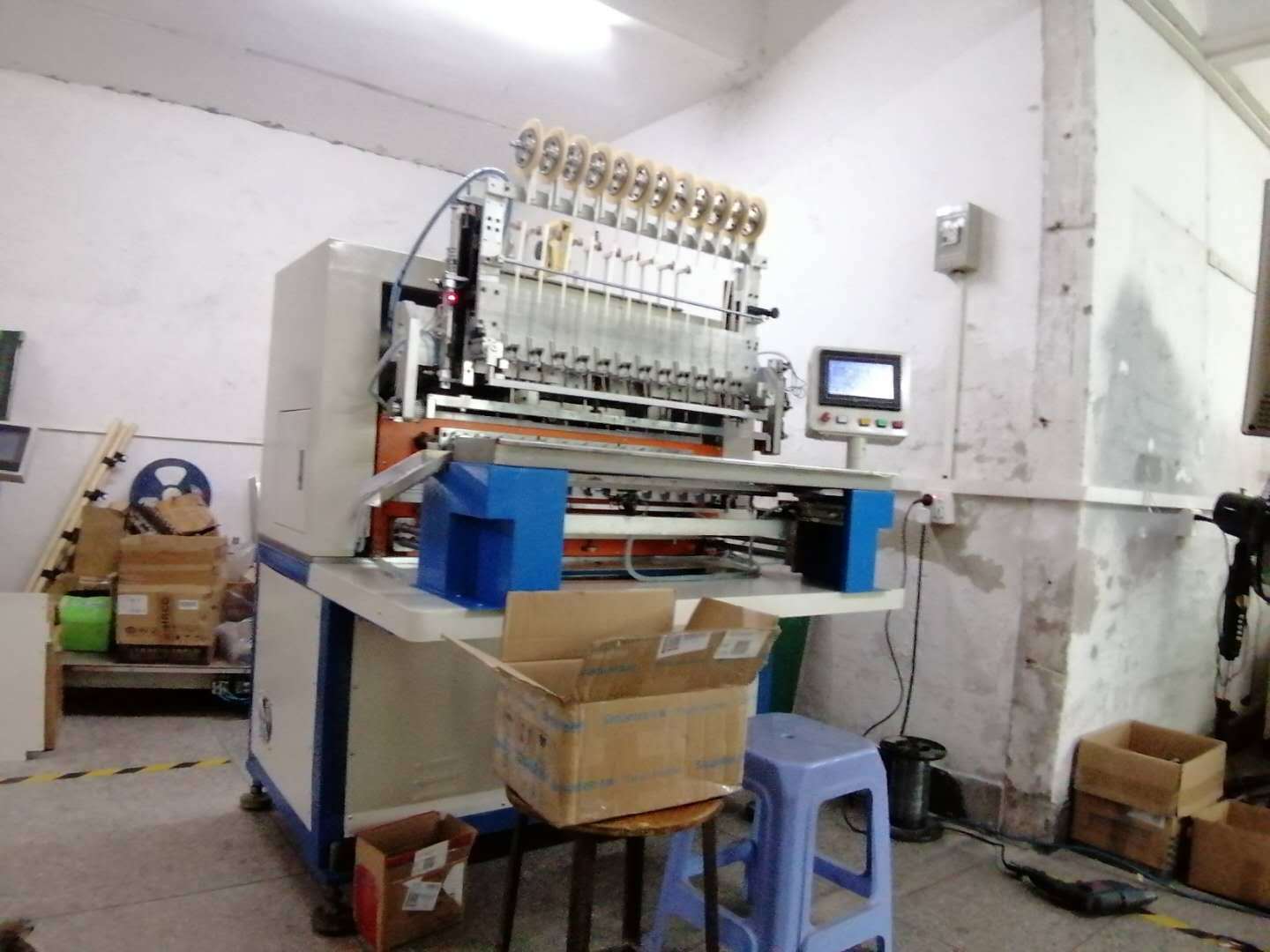 二手水族水泵电机线圈绕线机  全自动点火线圈打线机   捻线机