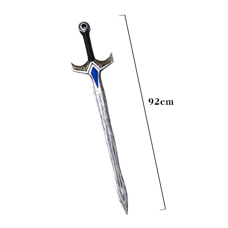 新款万圣节产品蓝宝石剑pu儿童玩具表演道具动漫影视周边饰品武器